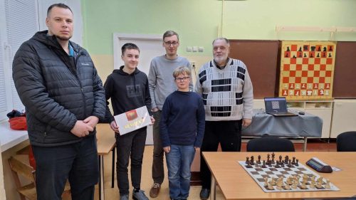 Svečiuose - FIDE meistras Gleb Pidlužnij